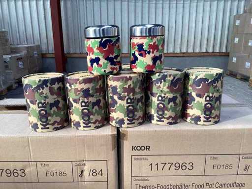 Camuflaj termodinamic pentru borcan de depozitare în loturi 400ml (96x)