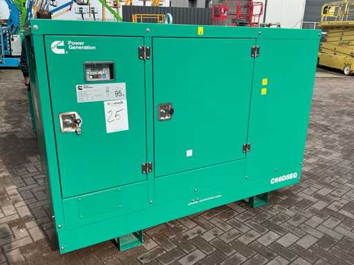 Generator C66D5EQ Cummins 2025 66 kVA
