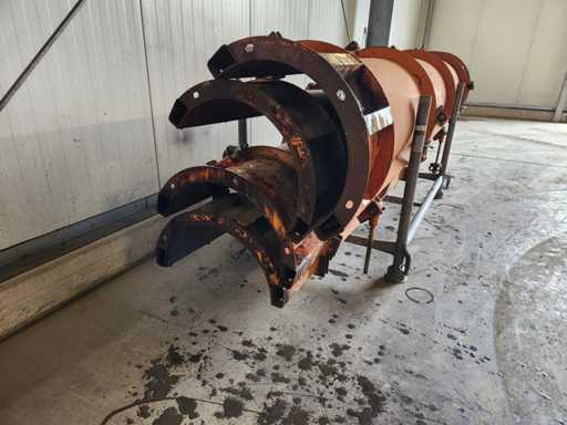 Noe Schaltechnik GmbH (Germany) Noe Column formwork complete – 2 round columns each 3.00 m high – Steel formwork system for concrete columns – Used