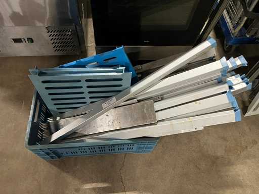 Partij koelcel stelling onderdelen - Koelcel