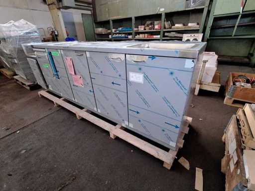   Ligne de vaisselle Meiko + Machine de désinfection Topline 40