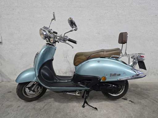 Motormania - Bromscooter - Bella 50 Retro - 4T 45km uitvoering fp427k