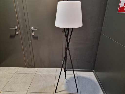 Life Garden Lamp Model D Modèle Noir Cross Leg High avec LED RGB 