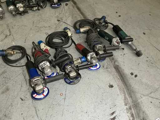 Tuyaux et outils de ponçage (7x)