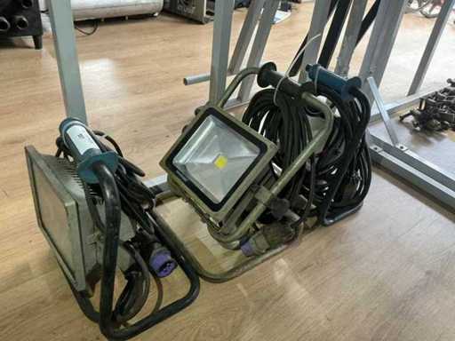 Lampada da costruzione LED 24Volt (3x)