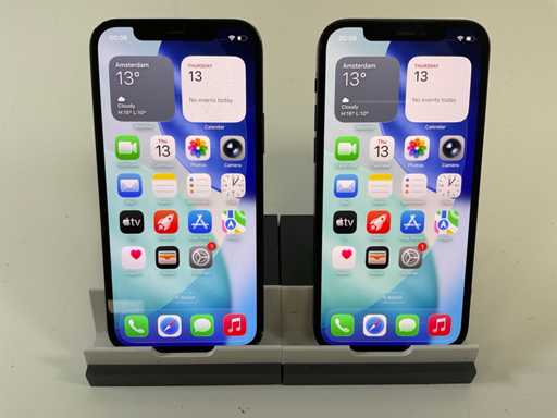 Apple iPhone 12 - 128GB - Black (2x)