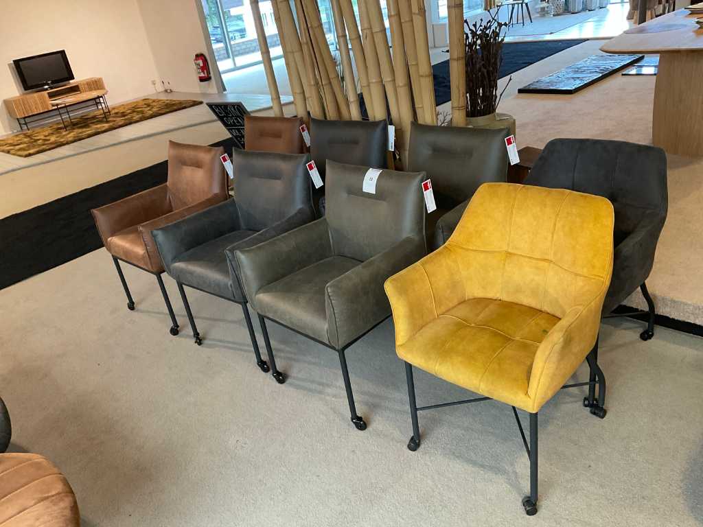 Various dining chairs (8x)