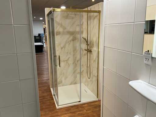 Novellini Rosé-Duschkombination