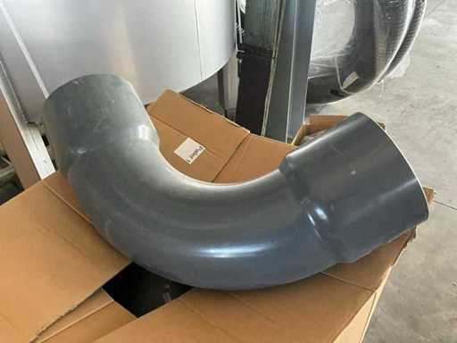 Zgięcie PVC 200 mm 87° (6x)
