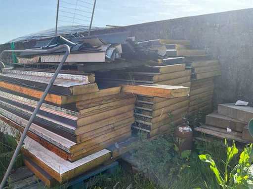 Prachtige isolatiepakket sandwichpanelen