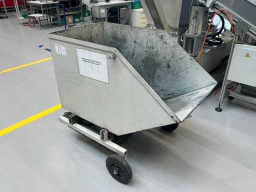 Mobiler Spänekippcontainer