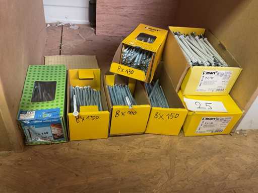 Houtschroeven en slagpluggen