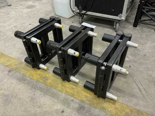Prolyte H30V Zwart Aluminium truss Bookcorner (3x)