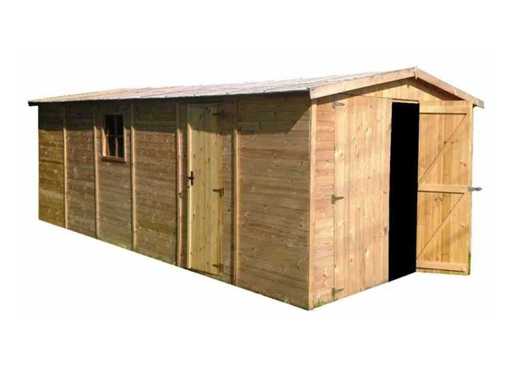 Garage préfabriqué - Fredrik