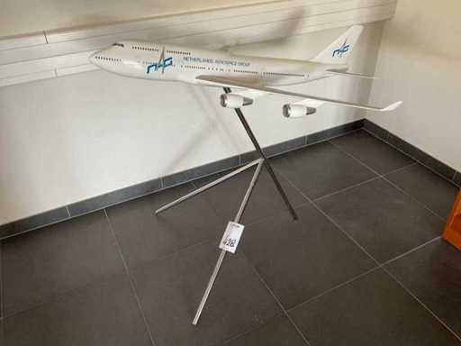 747-400 Scale Model Airplane