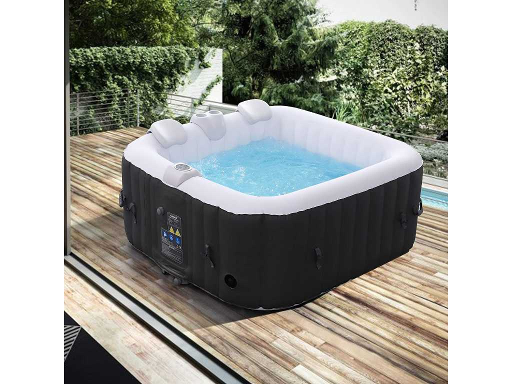 Arebos Inflatable Spa | For indoor and outdoor use | 4P