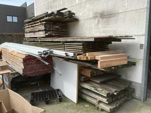 Série de divers bois