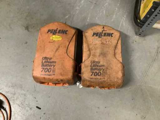 Baterie Pellinc 700 Alte unelte pentru pădure și grădină (2x)