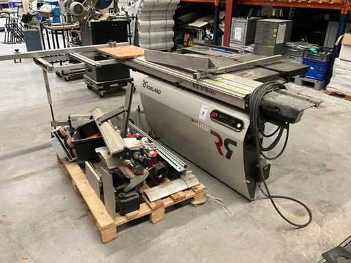 2016 Robland NX310 pro Gecombineerde vlakvandiktebank