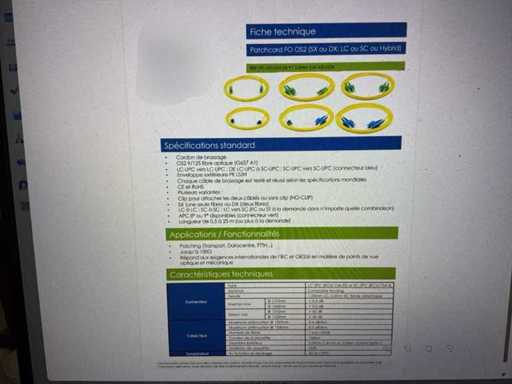 Optisch Patchkabel (FO) Bundel