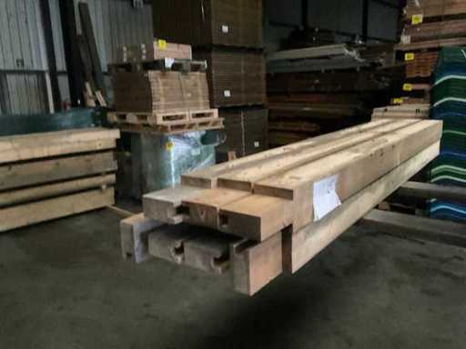 Spruce pole - 224x12x12 cm (7x)