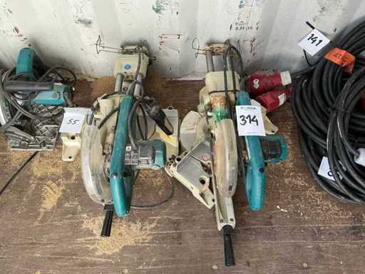 Machine à scie circulaire Makita LS0714FL (2x)