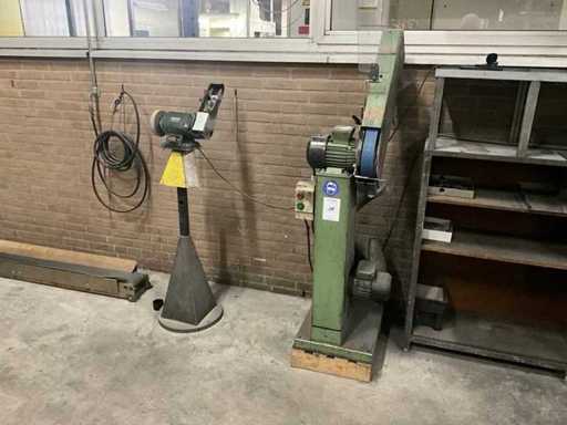 Ponceuse à bande de bétine