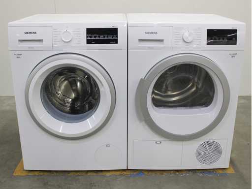 Lavatrice Siemens iQ500 iSensoric iQdrive & Asciugatrice Siemens iQ300 iSensoric