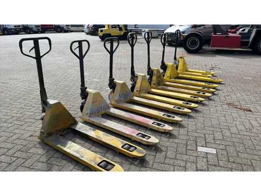 Handpumpenwagen 7x – Handhydraulischer Palettenwagen