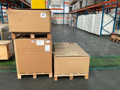 lot de tuyaux pour l’extraction de vapeur