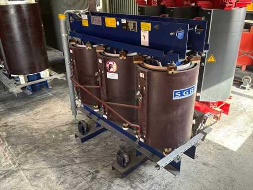 800 kVA SGB transformator 10.500/400 Volt dry type