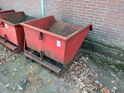 Seau basculant Jako, 500L