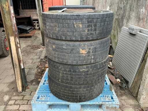 HANKOOK Smart Flex DH31 Truck tyres (4x)