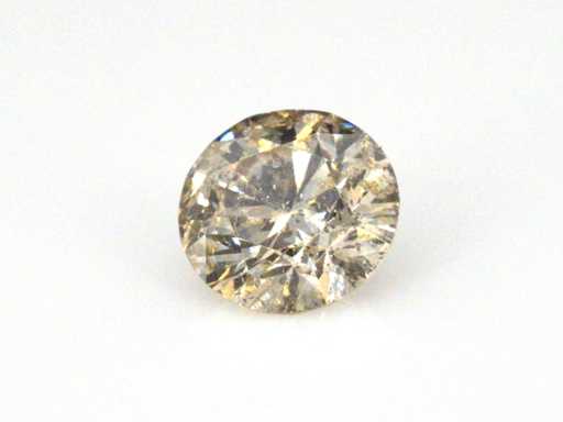 Diamond 0.97 carat natural champagne diamond