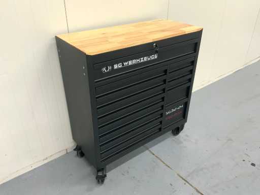 SG werkzeuge SG32-24 Wózek narzędziowy 14 szuflad -