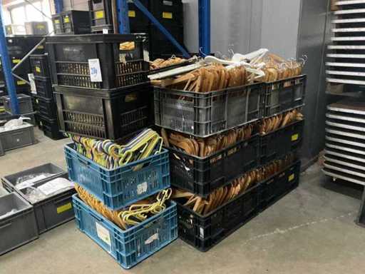 Série de cintres à linge