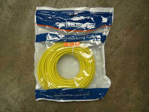 Intellinet - Cat6a - Netzwerkkabel 30 MTR (10x)