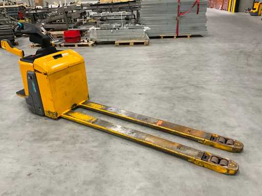 2018 Jungheinrich ERE 120 Electric Pallet Truck