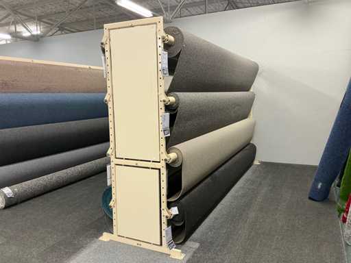 Divers rouleaux de tapis