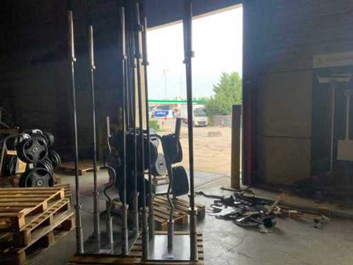 miscellaneous 50mm rods 5 pieces Power station