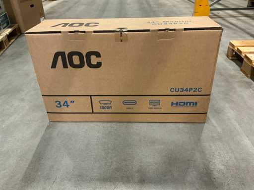 Moniteur CU34P2C AOC 34''