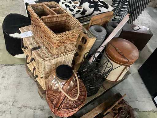 Matériau de décoration intérieure en palette