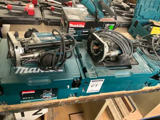 Makita RP1110CJ Router (2x)