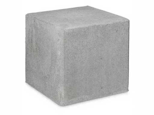 Pouf concrete - Grey - 40 x 40 x 40 cm (12x)