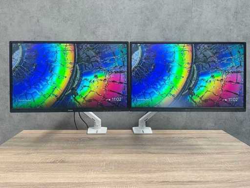 Iiyama/ Ergotron - 27" PC set - HDMI, DVI, VGA