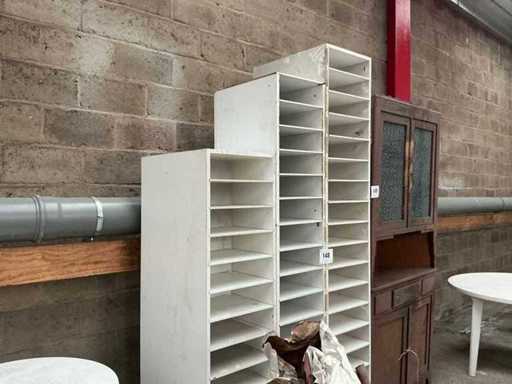 Various compartment cabinet (3x)