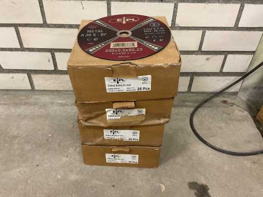 EPL Metal A30 S-BF 230x2.5x22.23 Slijpschijven (100x)