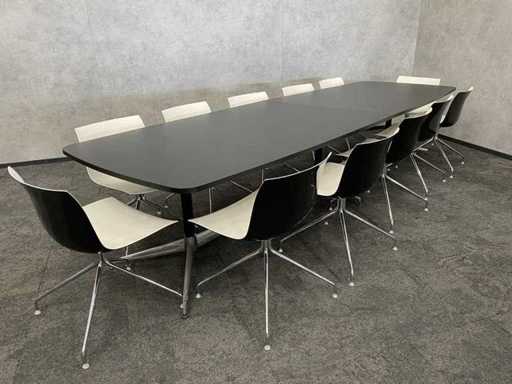 Arper Catifa – 12p Konferenzset 370x120