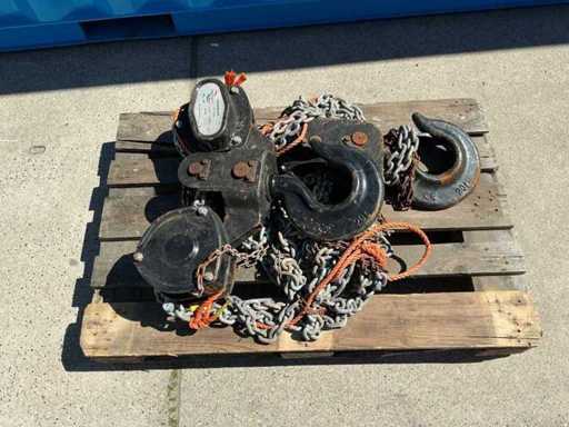 Hoist cu lanț Masterlift 20 de tone (2x)