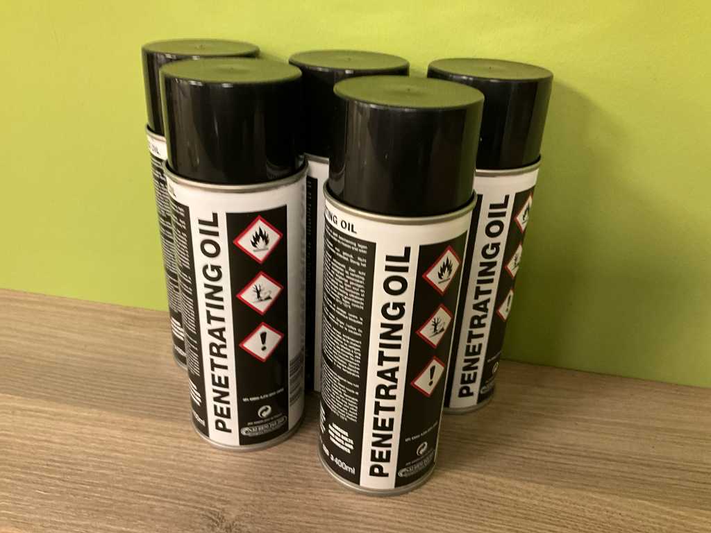 10 bidons d’HUILE DE PÉNÉTRATION 400 ml.